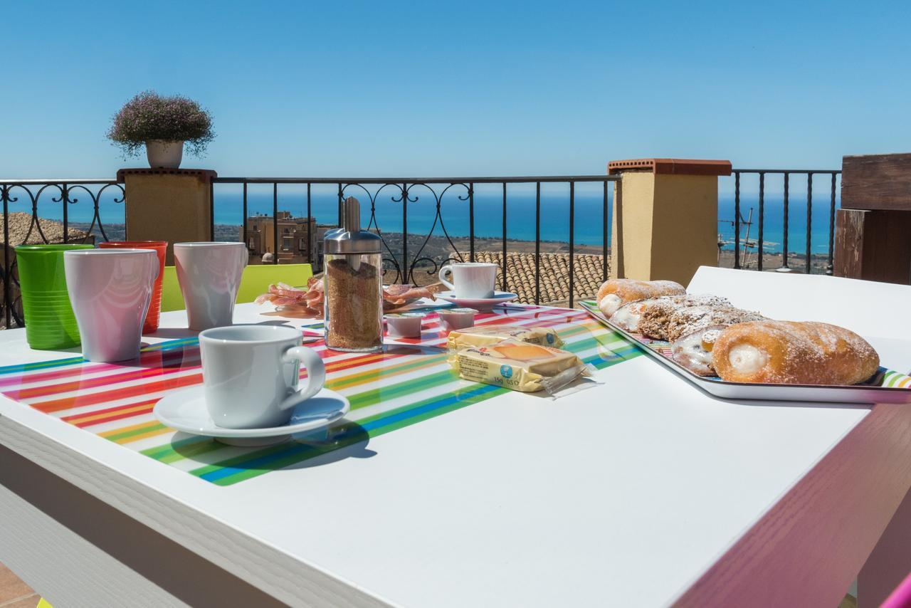 La Terrazza Di Girgenti Acomodação com café da manhã Agrigento Exterior foto